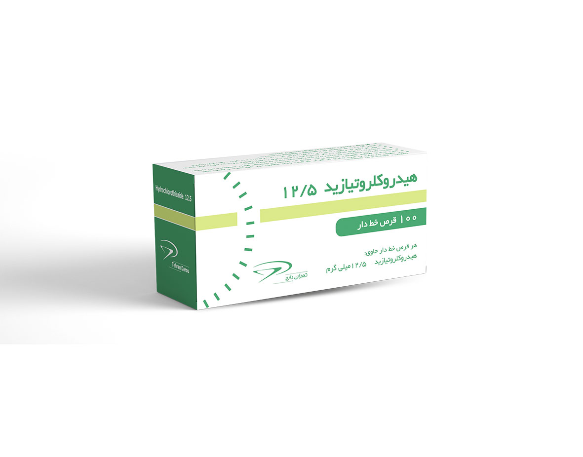 هیدروکلروتیازید 12/5 